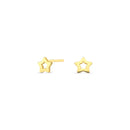 Brinco Baby Estrela banhado Ouro Amarelo