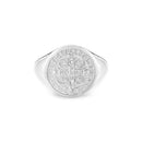 Anel Religiosos São Bento em semi Prata 925