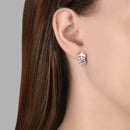 Brinco Nature em semi Prata 925