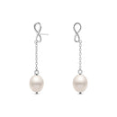 Brinco em semi Prata 925 com Pérola