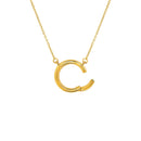 Colar Click Elo em banhado Ouro Amarelo, 65cm