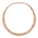 Colar Viena em banhado Ouro Rosé, 43cm