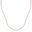 Colar de Pérolas banhado Ouro Amarelo, 3.5-4 mm