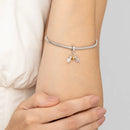 Pingente Life Amor Mulher+Mulher em Prata 925 com Banho de Ouro Amarelo 18k