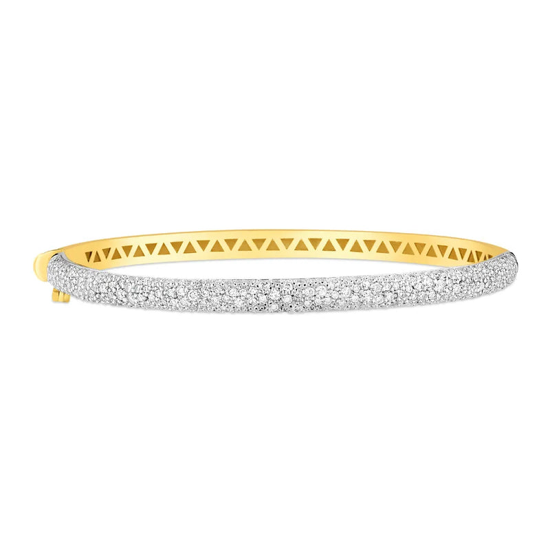 Pulseira Allure banhado Ouro Amarelo com Zircônio