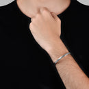 Pulseira Line em semi Prata 925